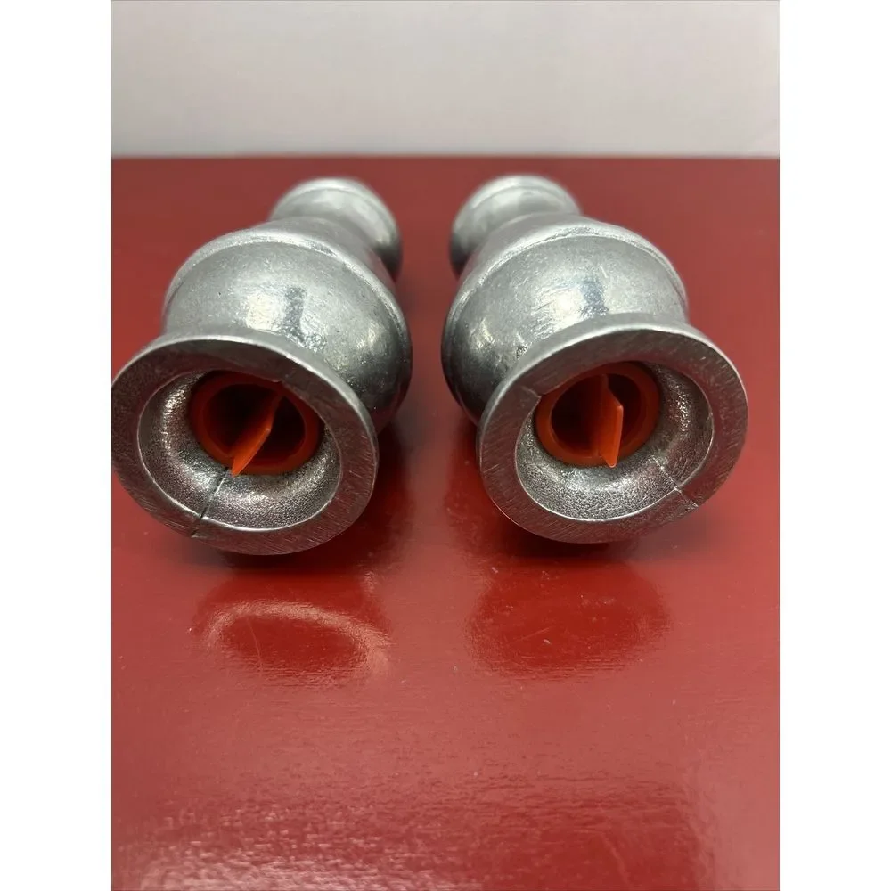Pewter Salt &‎ Pepper Shakers Vintage